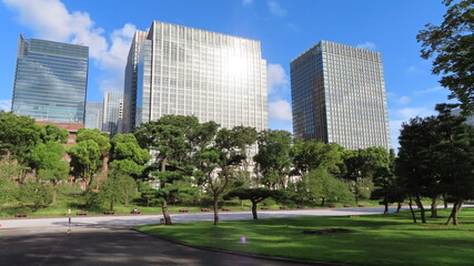 Nice views park on Tokyo - Japan