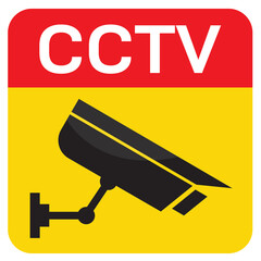 CCTV camera icon vector