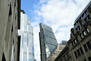 Naklejka premium Londra citta City of London 