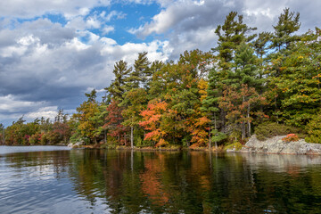 autumn at the lake