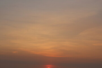 Beautiful Sunset at Bandra-Mumbai India-Img2