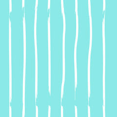vertical paint white lines pattern on blue background