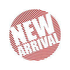 red vector banner new arrival