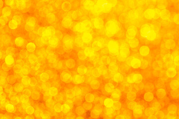 Christmas creative glitter gold color background, view from above.