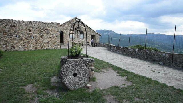 Bardi fortress, Italy, the little water well