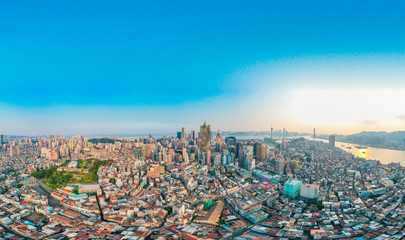 Obraz premium Aerial scenery in the Macao Special Administrative Region of China