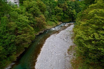 奥多摩の多摩川