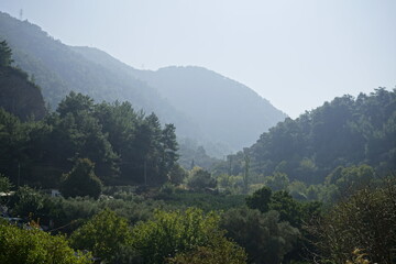 Obraz premium view of mountains