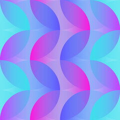 blue pink circles abstract pattern