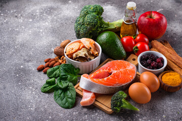 Food for brain and good memory