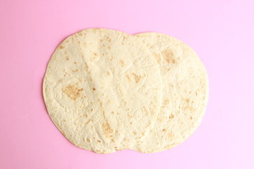Mexican wheat flour tortillas to make tacos