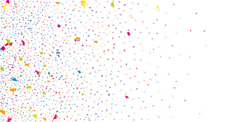 Abstract flying confetti.
