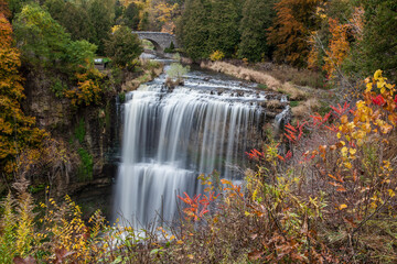 Webster Falls in fall