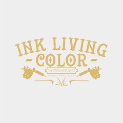 Ink Tattoo Logo
