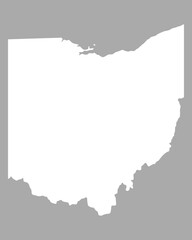 Karte von Ohio