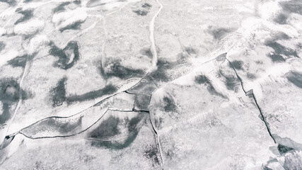 Broken Sea Ice near Svalbard © Kirk Hewlett