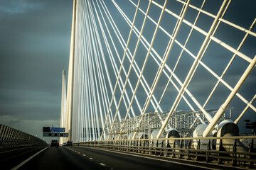 New Queensferry crossing bridge.