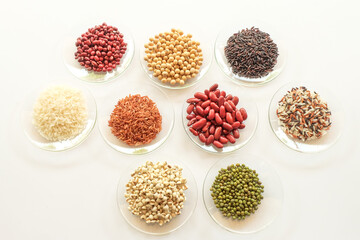 variety of  seed with healthy concept