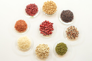 variety of  seed with healthy concept