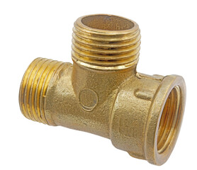 brass fitting for plumbing