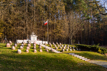 Kopna Góra cmentarz Powstańców Listopadowych, Podlasie, Polska © podlaski49