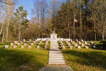 Kopna Góra cmentarz Powstańców Listopadowych, Podlasie, Polska © podlaski49