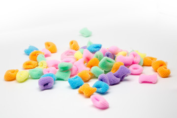 Elastic band for hair figure