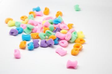 Elastic band for hair figure