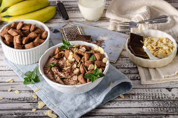 Delicious breakfast homemade