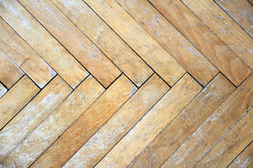 background of old vintage parquet with clear structure