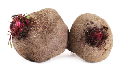Fresh beetroot isolated on white background 