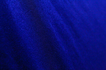  a dark blue nylon fabric of a shirt