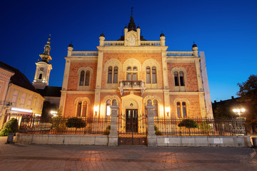 Fototapeta na wymiar Bishop's Palace in Novi Sad