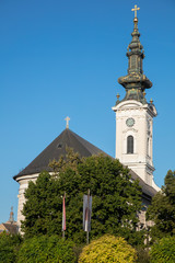 Fototapeta na wymiar St George Cathedral in Novi Sad