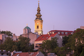 Naklejka premium St. Michael Cathedral in Belgrade
