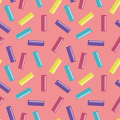 colored cylinders pattern vector illustration 