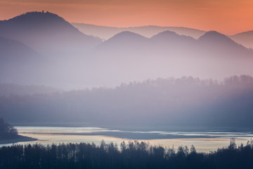 Panorama of Polanczyk area