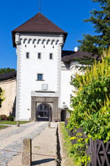 Fototapeta na wymiar Castle Velke Mezirici, Vysocina district, Czech republic, Europe