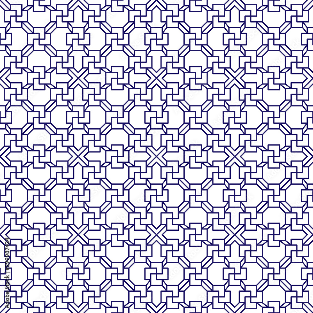 Poster asian pattern. asian background. modern illustration. seamless tile. seamless fabric texture print. 