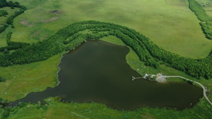 Romanian forest and mountains