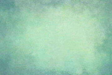 Green canvas hand-painted backdrops