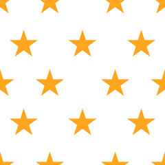 pattern of yellow stars on the floor isolated on white. vector design