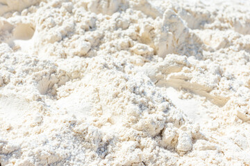 Fototapeta na wymiar Sand on the the beach as background