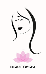Logo for spa and beauty salon