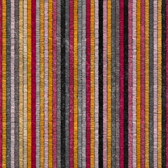 Wallpaper murals Vertical stripes Carpet seamless pattern. Hand-drawn vertical stripes. Grunge texture. Ethnic and tribal motifs. Vector illustration.