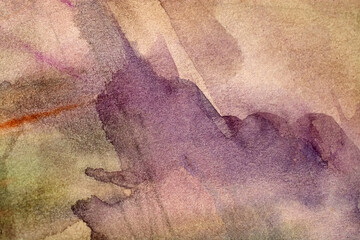Naklejka premium abstract hand drawn watercolor background, raster illustration