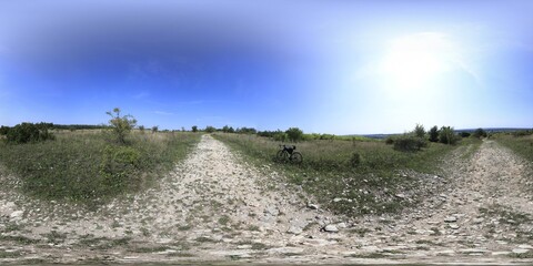 Natural Summer Landscape HDRI Panorama