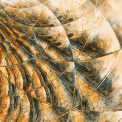 Abstract rich texture artwork. Creative pattern for any printed production, print on fabric, canvas, paper and ceramic. Template for decoration of design products