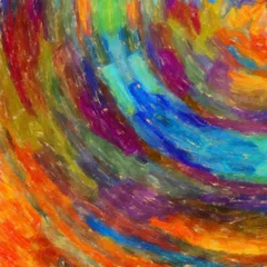 Papier Peint photo Mélange de couleurs Fond de texture artistique, modèle de conception créative dans des couleurs pastel de beauté, toile de fond abstraite de peinture numérique avec des éléments d& 39 art d& 39 huile et d& 39 aquarelle