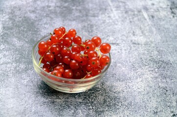 fresh cranberries in a bowl